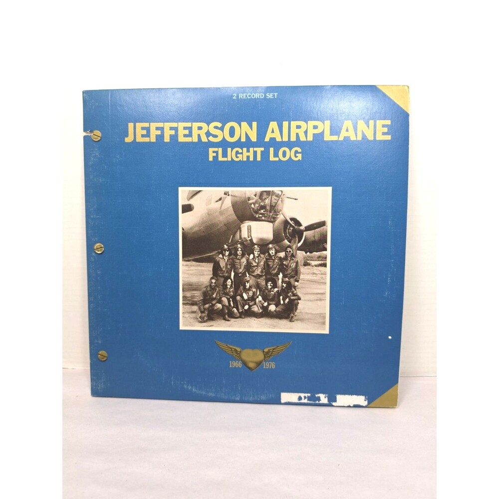 Jefferson Airplane - Flight Log 2 X LP Vinyl With Booklet Grunt CYL2 1255